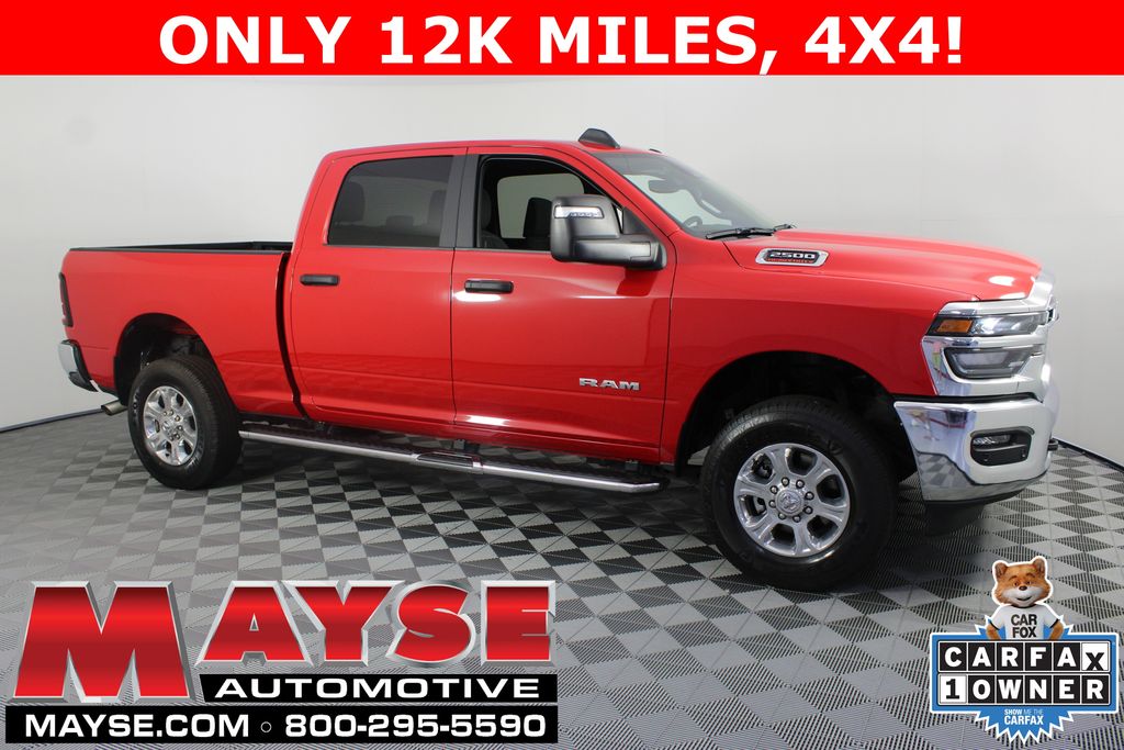 Flame Red Clearcoat 2026 RAM 2500 Pickup Truck Four-Wheel Drive 8-Speed Automatic