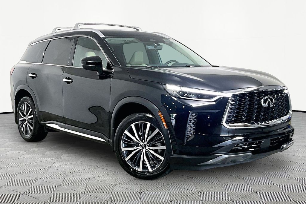 Mineral Black 2025 INFINITI QX60 Sensory AWD SUV / Crossover All-Wheel Drive 9-Speed Automatic
