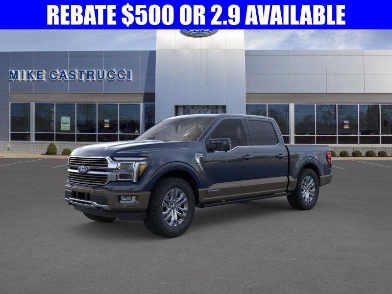 Antimatter Blue Metallic 2026 Ford F-150 King Ranch SuperCrew 4WD Pickup Truck Four-Wheel Drive Automatic