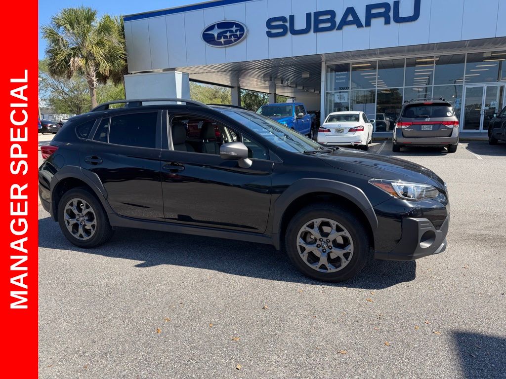 Crystal Black Silica 2022 Subaru Crosstrek SUV / Crossover All-Wheel Drive Continuously Variable Transmission