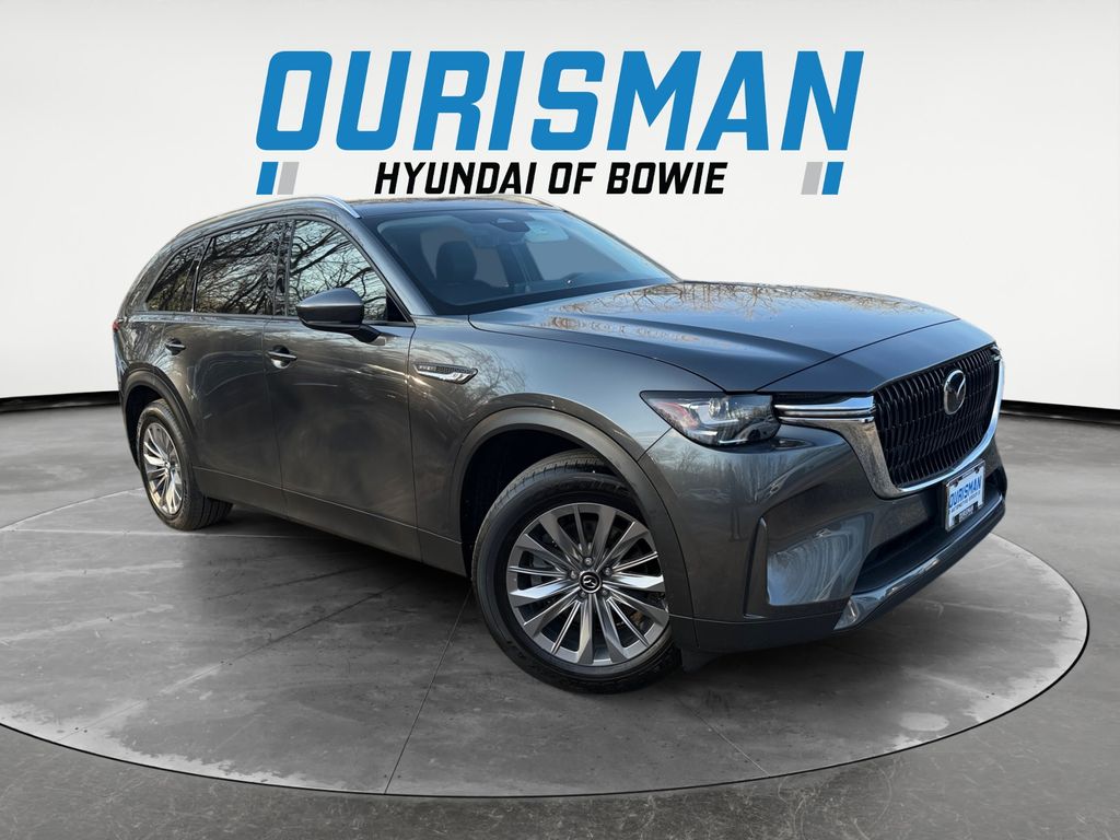 Machine Gray Metallic 2024 Mazda CX-90 PHEV Preferred AWD SUV / Crossover All-Wheel Drive 8-Speed Automatic