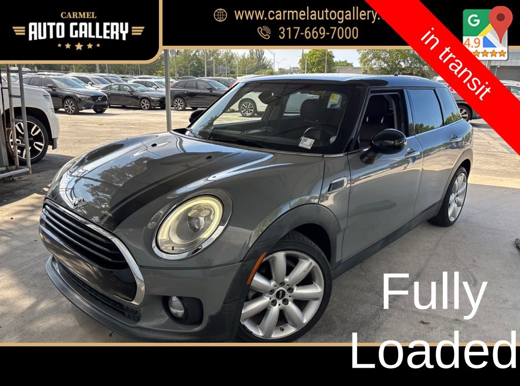 Gray 2016 MINI Cooper Clubman FWD Wagon Front-Wheel Drive 6-Speed Automatic