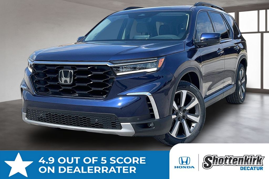 Blue 2025 Honda Pilot SUV / Crossover Front-Wheel Drive Automatic