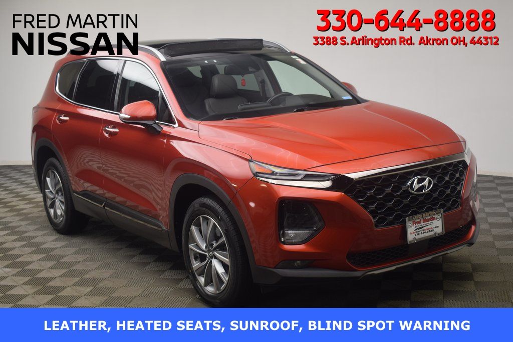 used 2019 Hyundai Santa Fe car, priced at $15,372