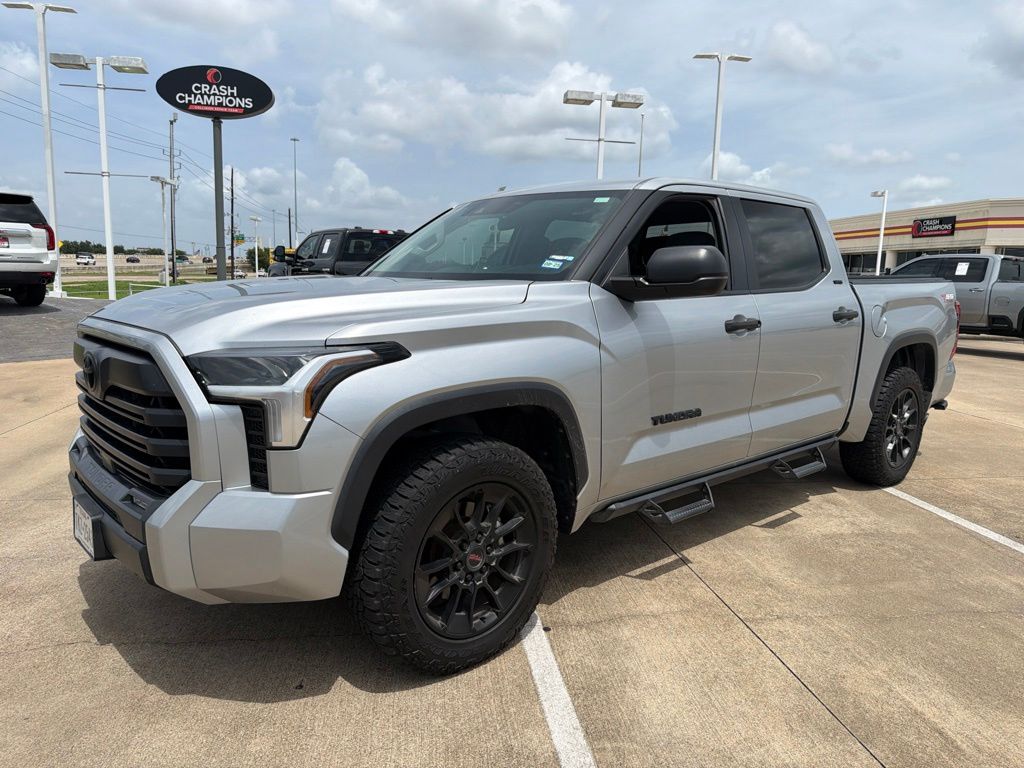 Celestial Silver Metallic 2024 Toyota Tundra Pickup Truck 4X2 Automatic