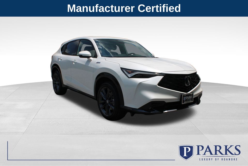 Platinum White Pearl 2025 Acura ADX SH-AWD with A-SPEC Package SUV / Crossover All-Wheel Drive Continuously Variable Transmission