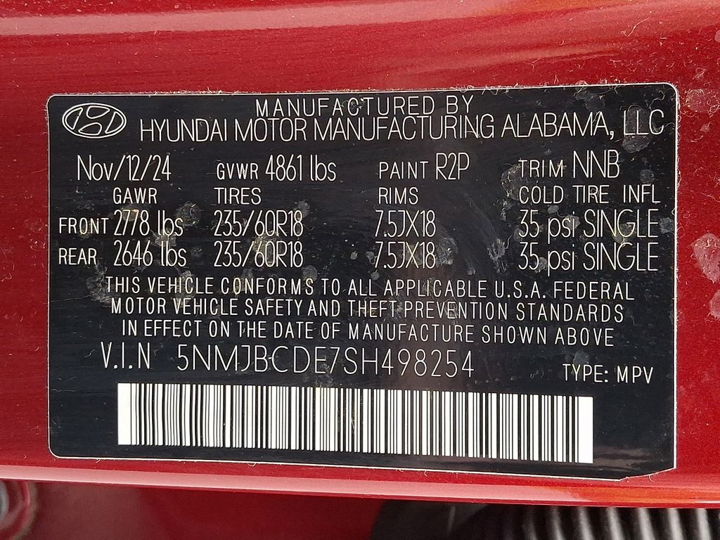 2025 Hyundai Tucson SEL Red at Grove City Ford