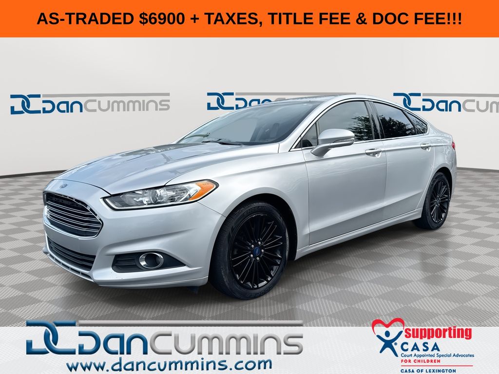 Ingot Silver 2016 Ford Fusion Sedan Front-Wheel Drive 6-Speed Automatic