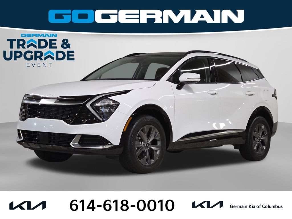 Glacial White Pearl 2023 Kia Sportage SX AWD SUV / Crossover All-Wheel Drive 8-Speed Automatic