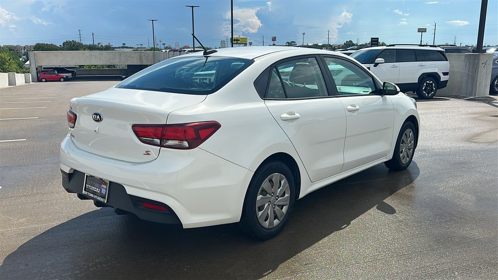 2019 Kia Rio S White at Emmons Autoplex