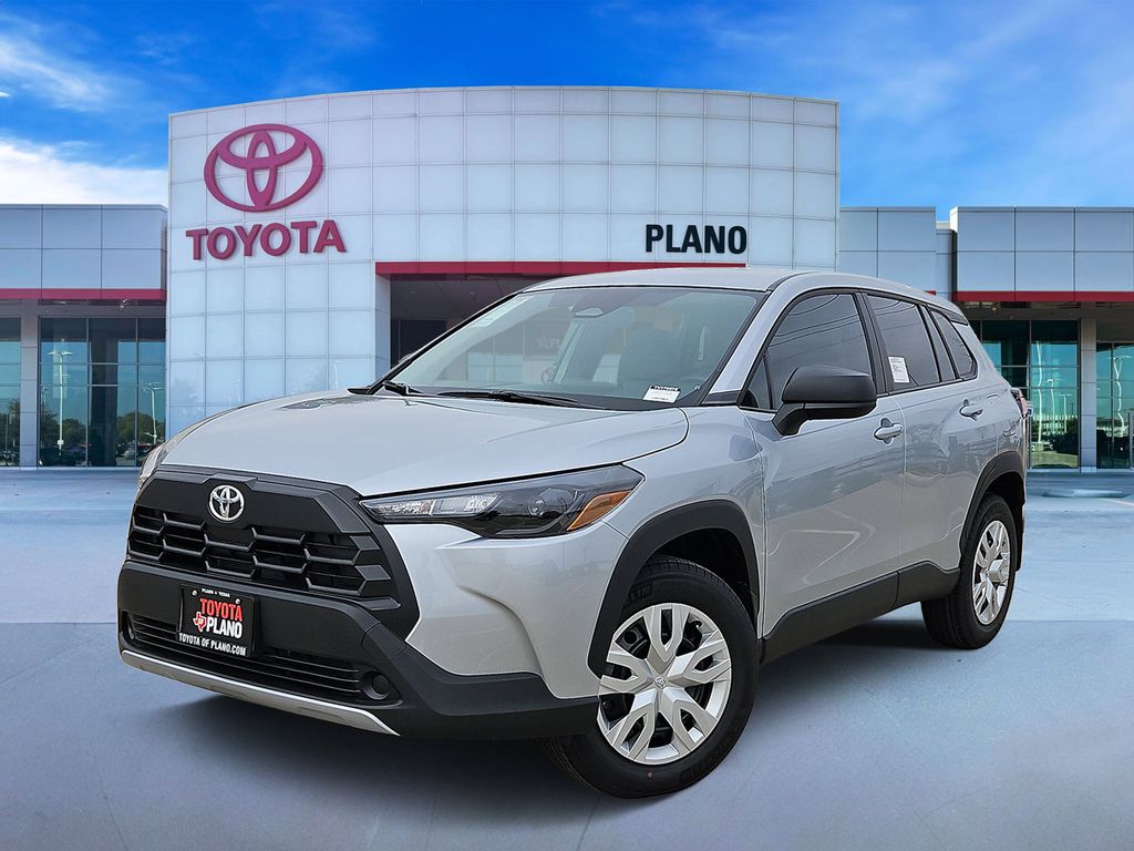 Silver 2026 Toyota Corolla Cross SUV / Crossover Front-Wheel Drive Continuously Variable Transmission