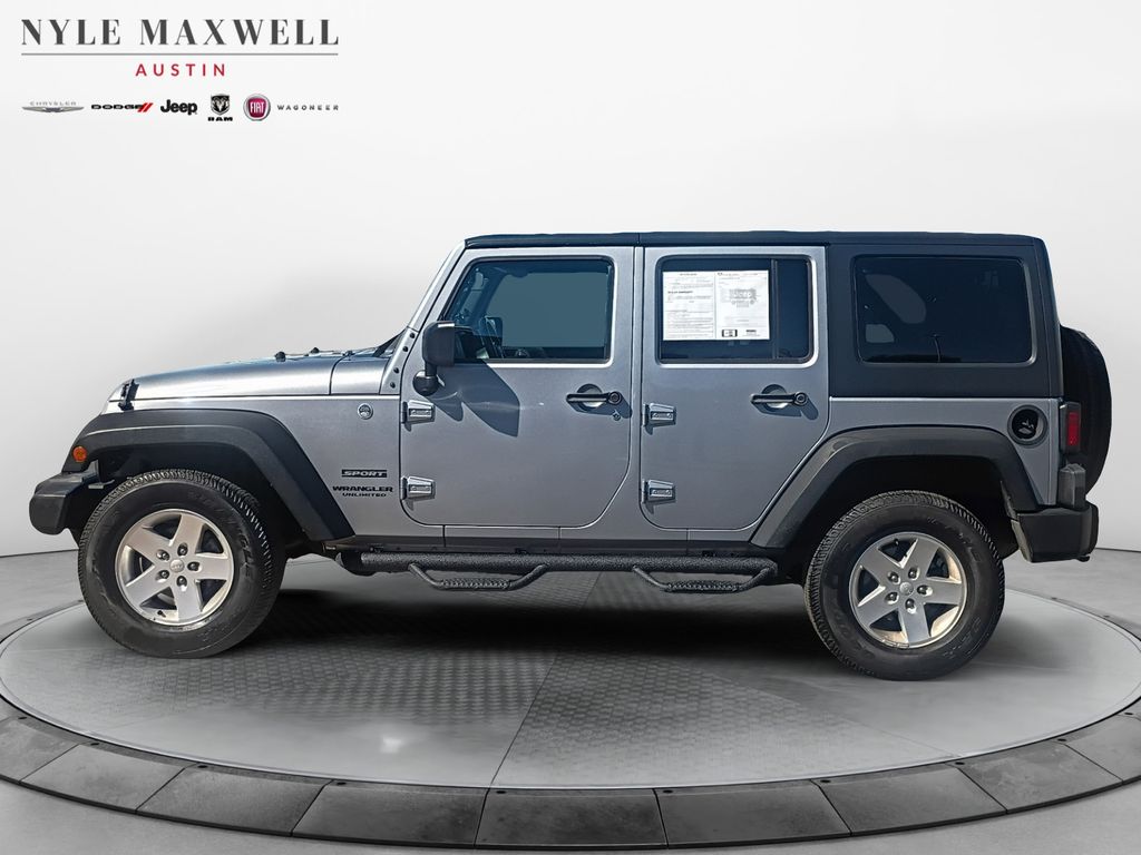 Used Car 2015 Jeep Wrangler  Unlimited Sport For Sale Under $20,000 In Austin, Texas