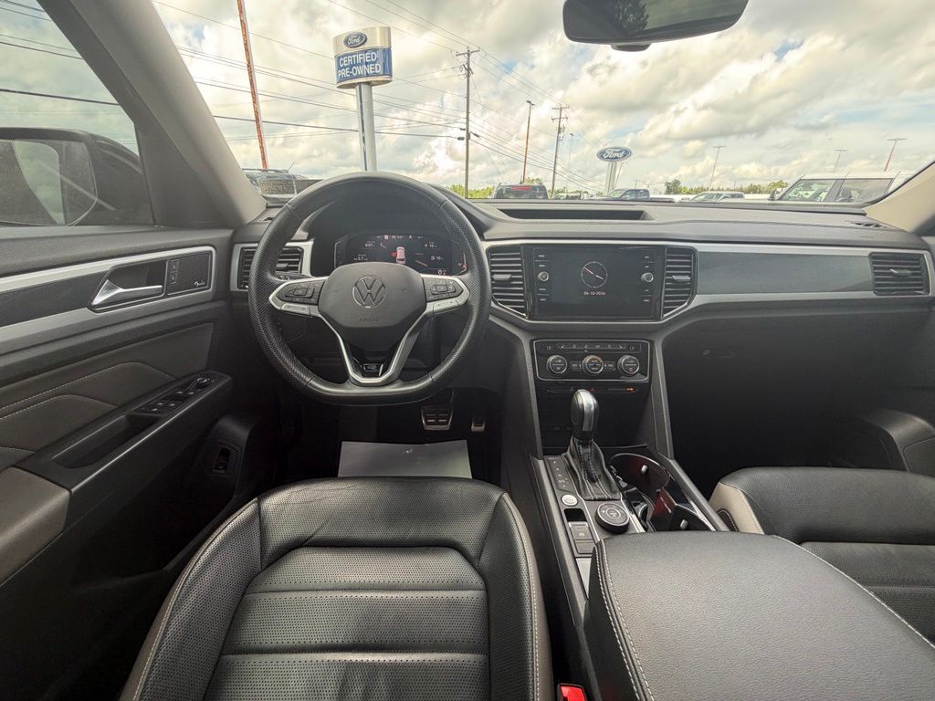 2023 Volkswagen Atlas 3.6L V6 SEL Premium R-Line Black at Klick Lewis Buick Chevrolet