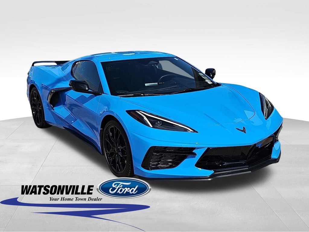 Rapid Blue 2024 Chevrolet Corvette Stingray 1LT Coupe RWD Coupe Rear-Wheel Drive 8-Speed Dual Clutch
