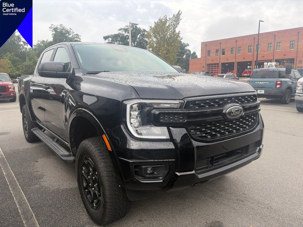Shadow Black 2026 Ford Ranger Pickup Truck Four-Wheel Drive Automatic
