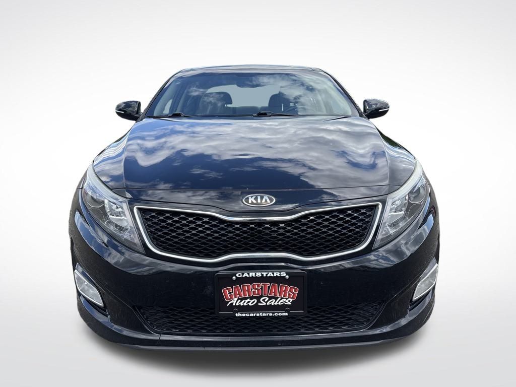 2015 Ebony Black Kia Optima EX FWD Sedan
