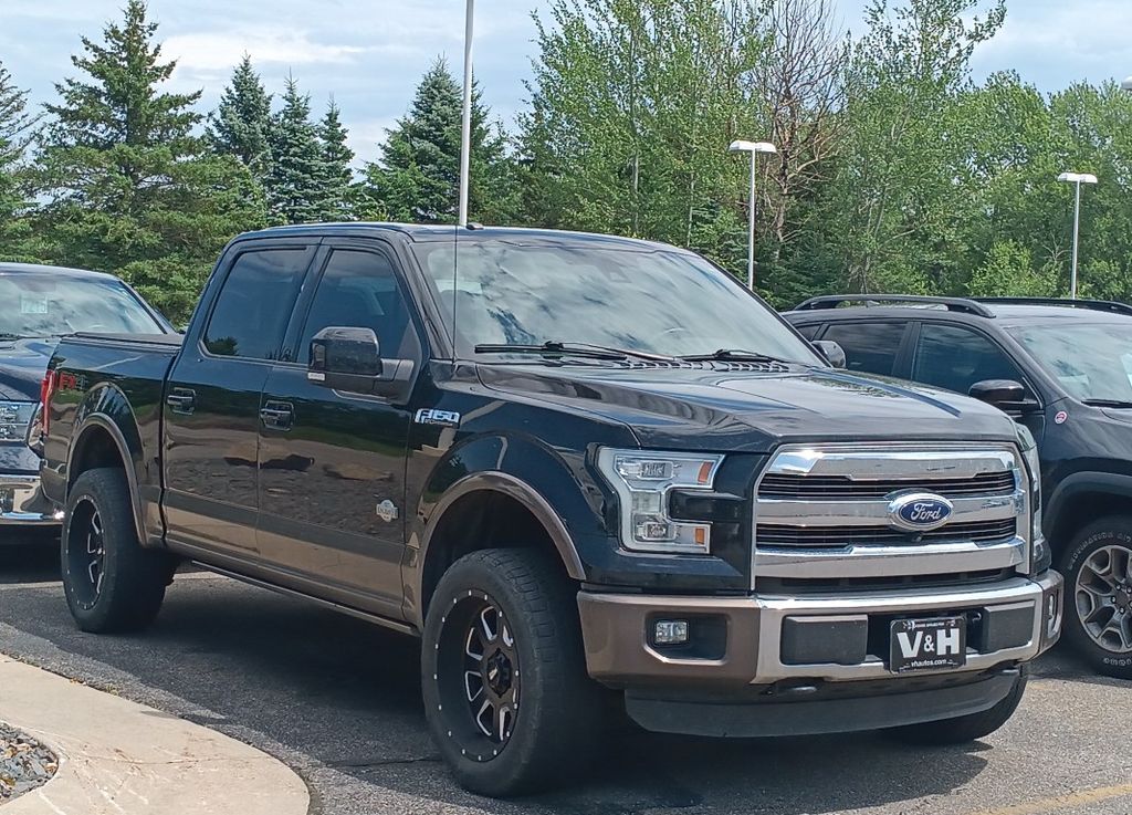 Shadow Black 2016 Ford F-150 Pickup Truck Four-Wheel Drive 6-Speed Automatic