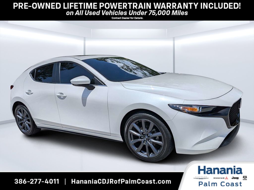 Snowflake White Pearl Mica 2024 Mazda MAZDA3 2.5 S Preferred Hatchback FWD Hatchback Front-Wheel Drive 6-Speed Automatic