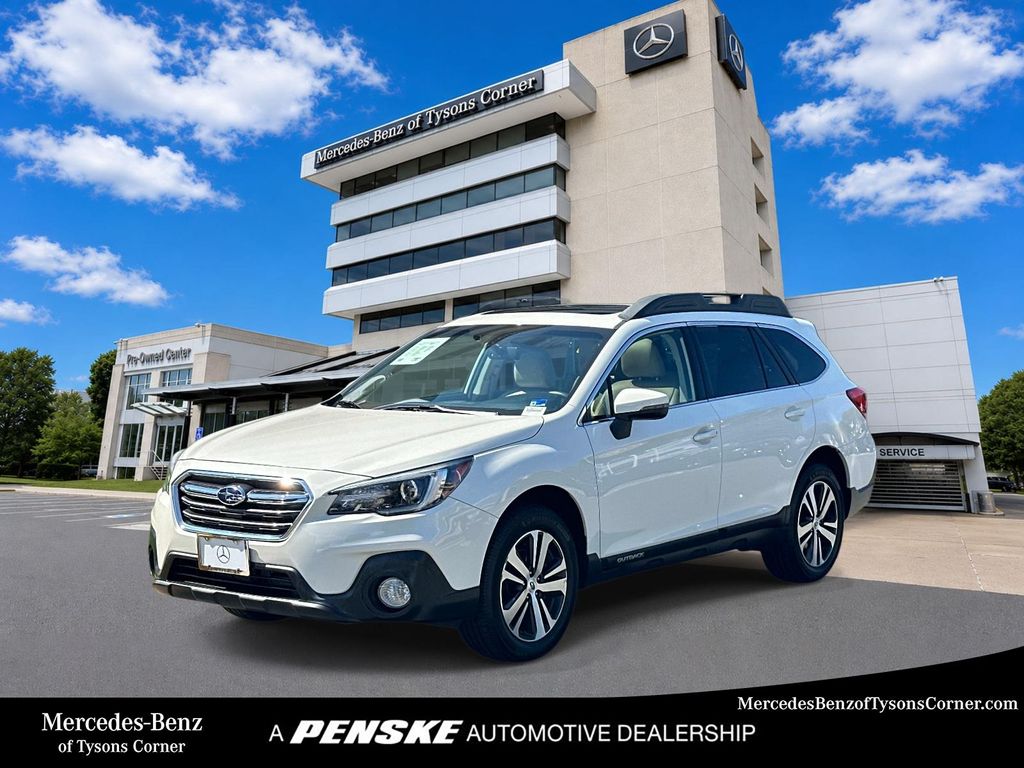 Crystal White Pearl 2019 Subaru Outback Wagon All-Wheel Drive Continuously Variable Transmission