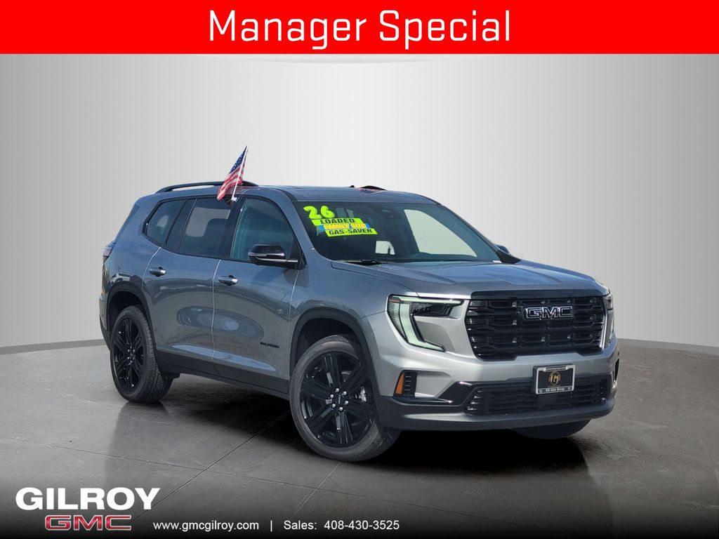 Sterling Metallic 2026 GMC Acadia SUV / Crossover Four-Wheel Drive 8-Speed Automatic