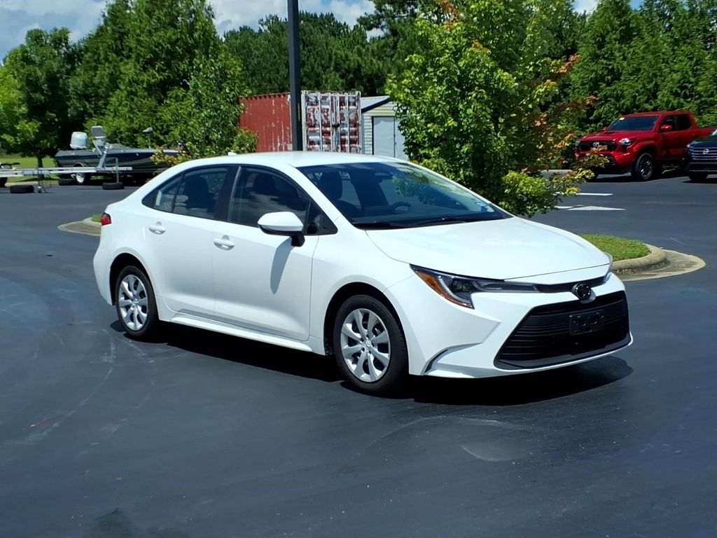 Ice Cap 2024 Toyota Corolla Sedan Front-Wheel Drive Continuously Variable Transmission