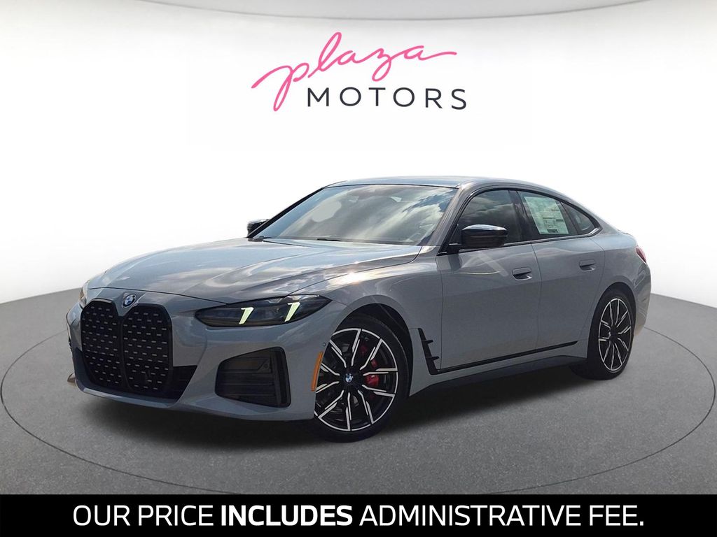 Gray (Brooklyn Grey Metallic) 2026 BMW 4 Series Sedan All-Wheel Drive 8-Speed Automatic
