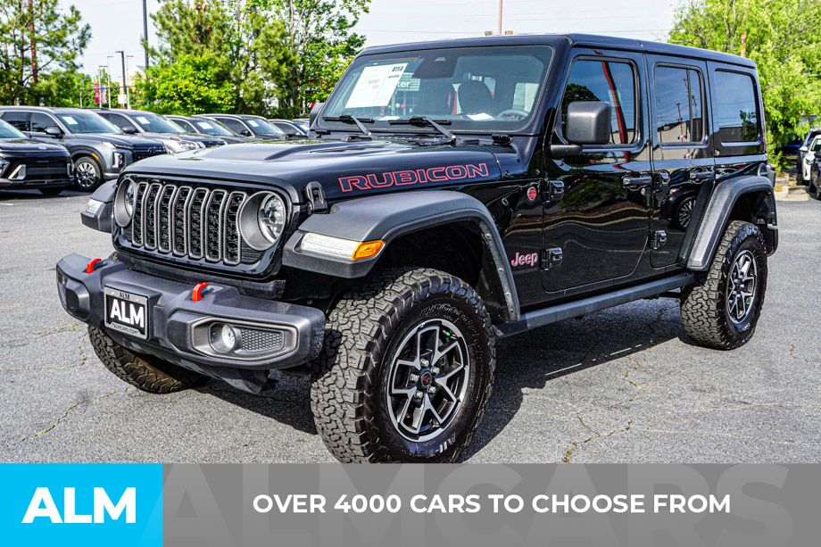 Used 2025 Black Jeep Rubicon image 3