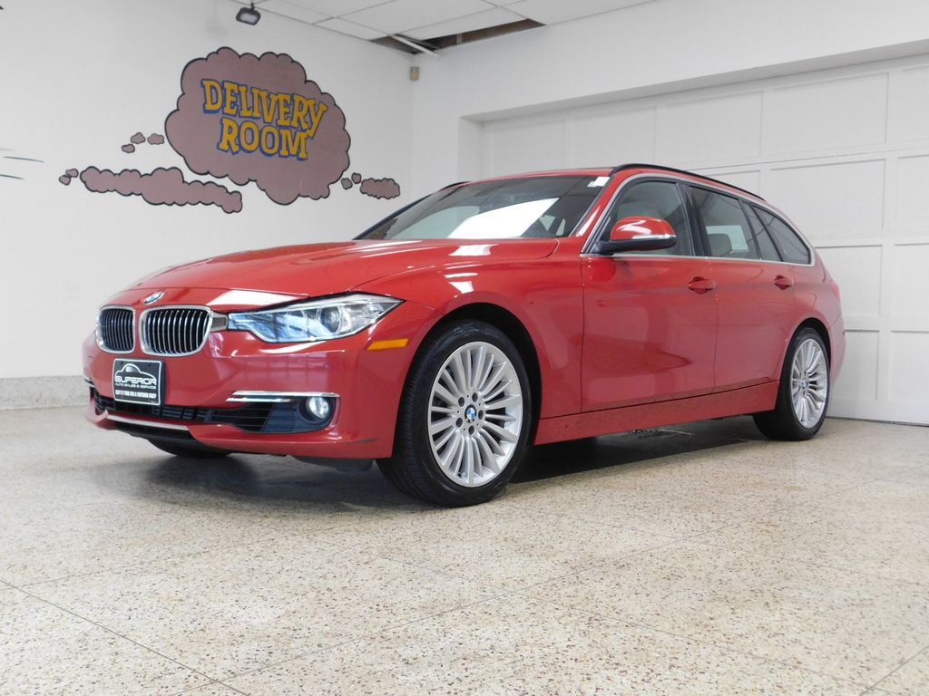 Melbourne Red Metallic 2015 BMW 3 Series Wagon All-Wheel Drive Automatic