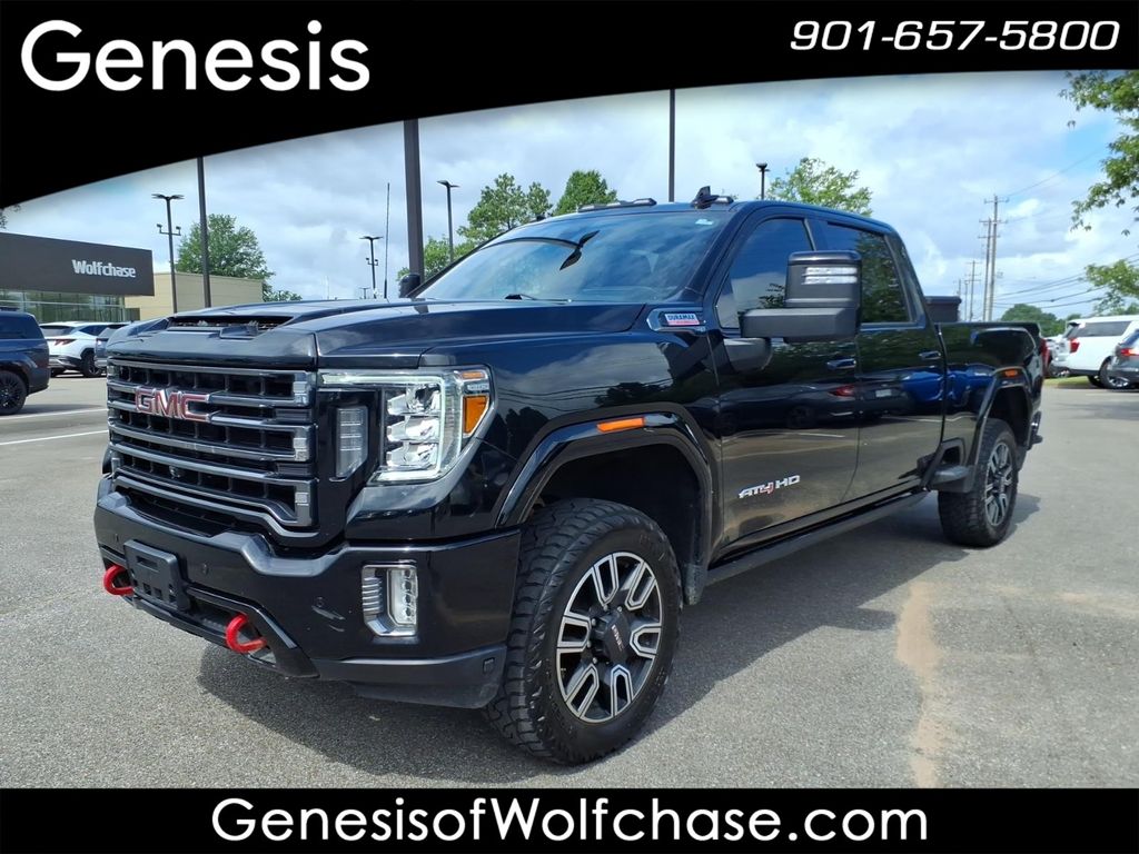 Onyx Black 2023 GMC Sierra 2500HD Pickup Truck Four-Wheel Drive Automatic