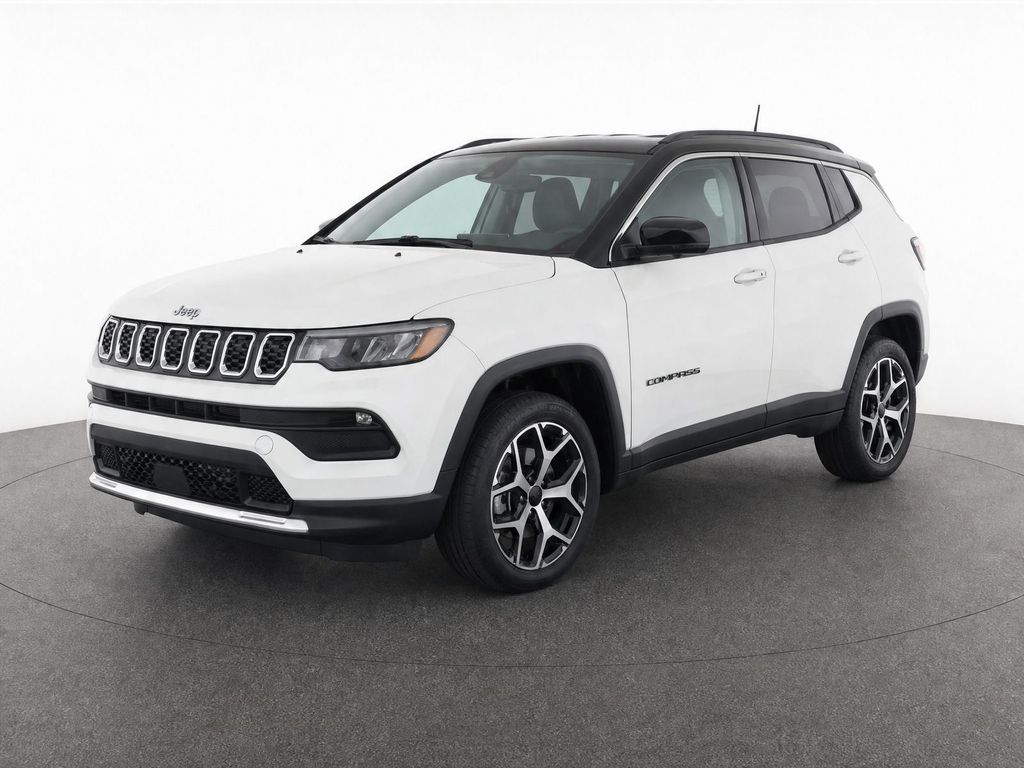 2025 Jeep Compass Limited White at South Hills CDJR