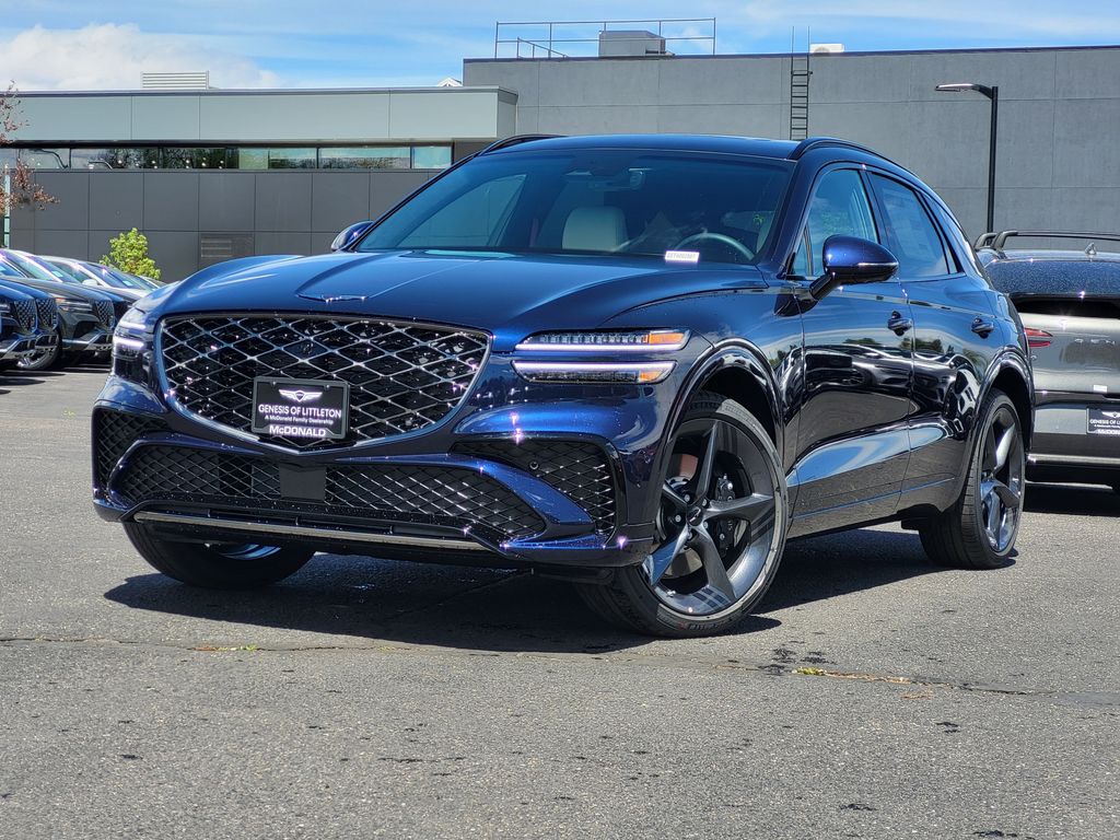 Capri Blue 2026 Genesis GV70 3.5T Sport Prestige AWD SUV / Crossover All-Wheel Drive 8-Speed Automatic