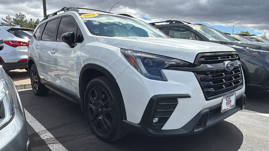 Crystal White Pearl 2024 Subaru Ascent Onyx Edition Limited AWD SUV / Crossover All-Wheel Drive Continuously Variable Transmission