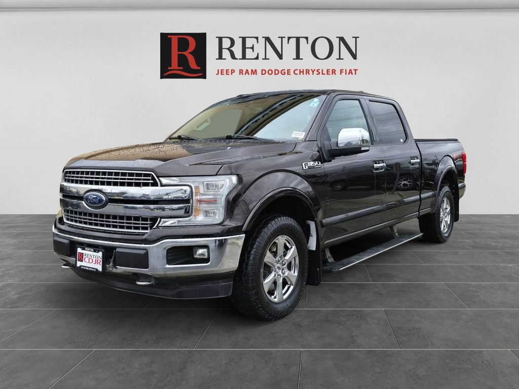Magma Red 2018 Ford F-150 Pickup Truck Four-Wheel Drive Automatic