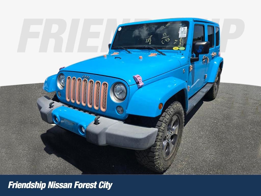 Chief Clearcoat 2017 Jeep Wrangler SUV / Crossover Four-Wheel Drive 5-Speed Automatic