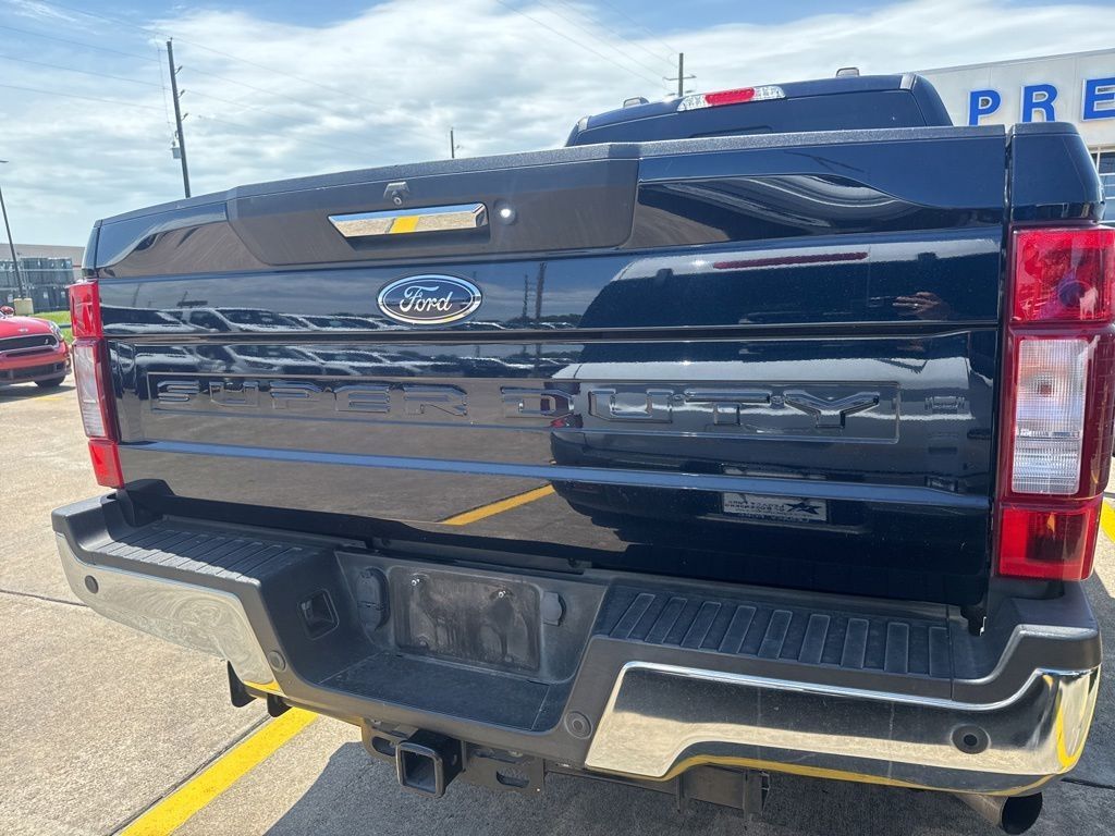 2021 Ford F-250SD Lariat Blue at North Houston Mitsubishi