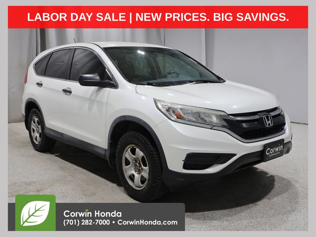 White Diamond Pearl 2016 Honda CR-V SUV / Crossover Front-Wheel Drive Continuously Variable Transmission