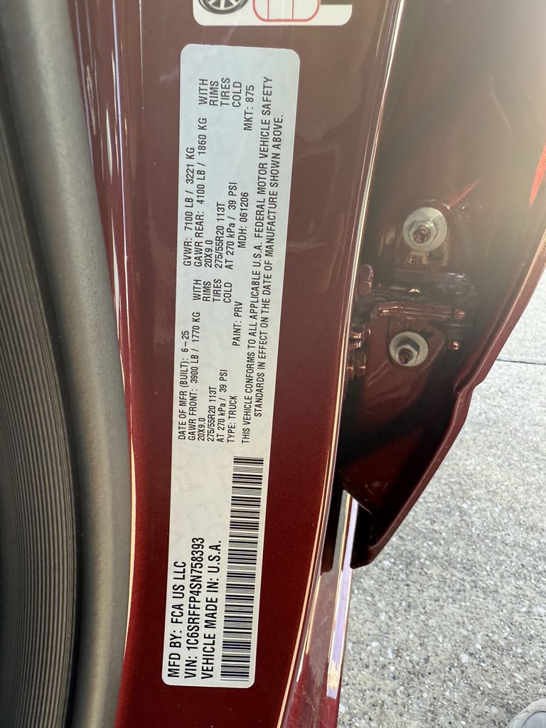 2025 Ram 1500 Big Horn/Lone Star Red at Bayway Chrysler Dodge Jeep Ram