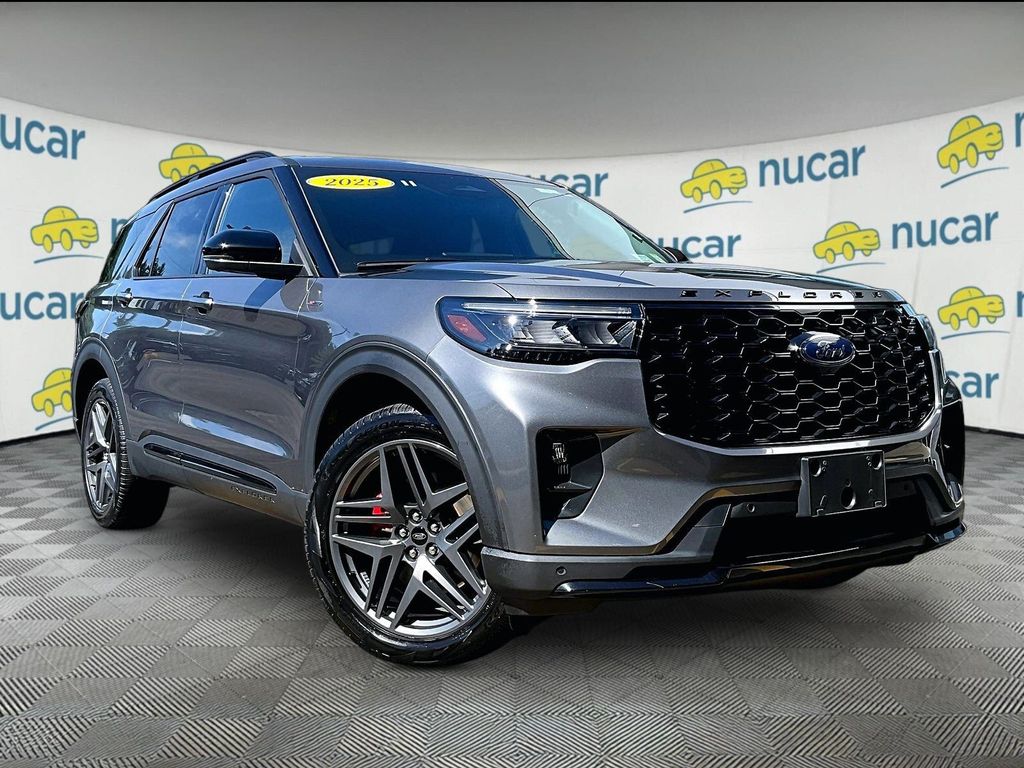 Gray Metallic 2025 Ford Explorer SUV / Crossover All-Wheel Drive Automatic