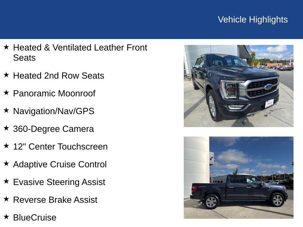 2022 Ford F-150 Platinum