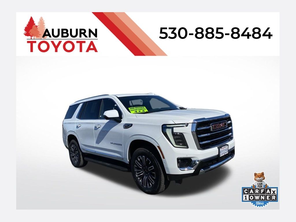 Summit White 2025 GMC Yukon SUV / Crossover Four-Wheel Drive