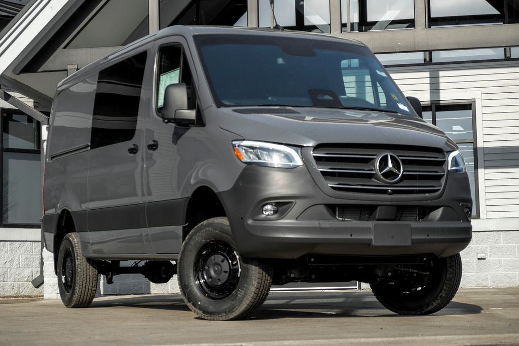 Graphite Gray 2026 Mercedes-Benz Sprinter Van 9-Speed Automatic