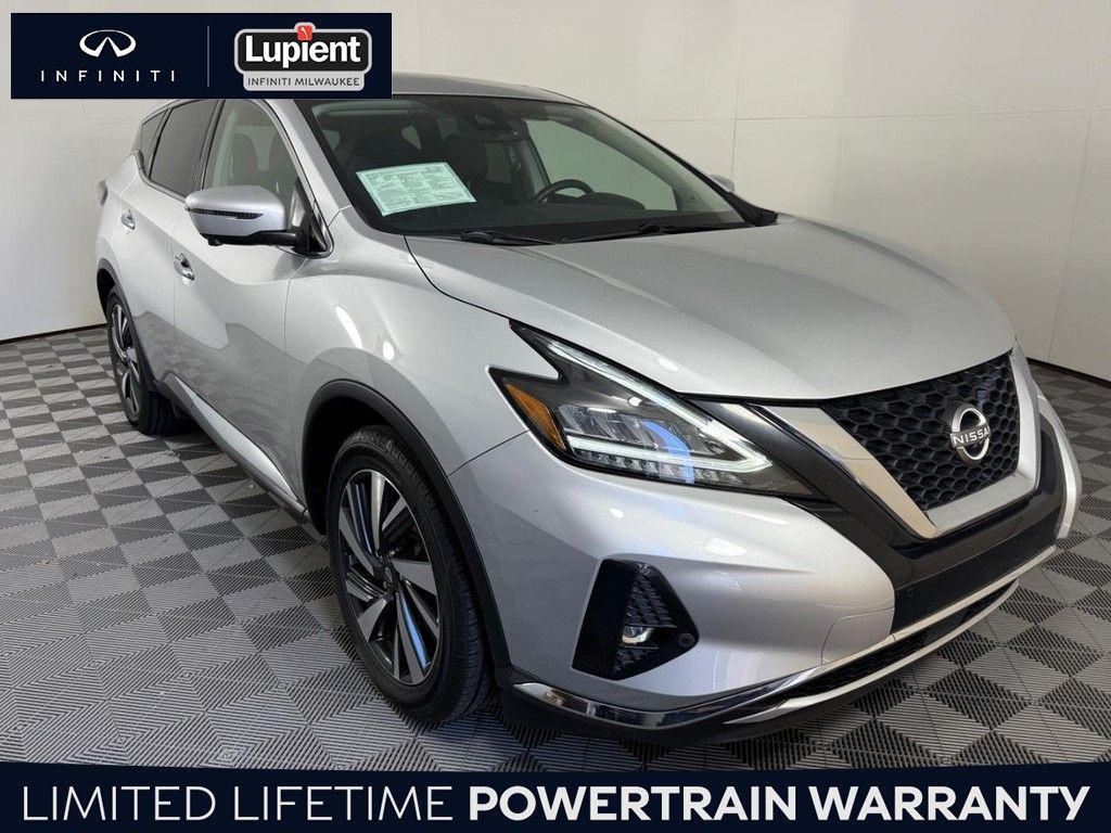 Brilliant Silver Metallic 2023 Nissan Murano SL FWD SUV / Crossover Front-Wheel Drive Continuously Variable Transmission
