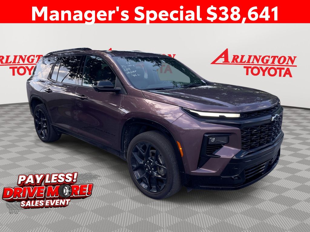 Stardust Metallic 2025 Chevrolet Traverse SUV / Crossover Front-Wheel Drive 8-Speed Automatic