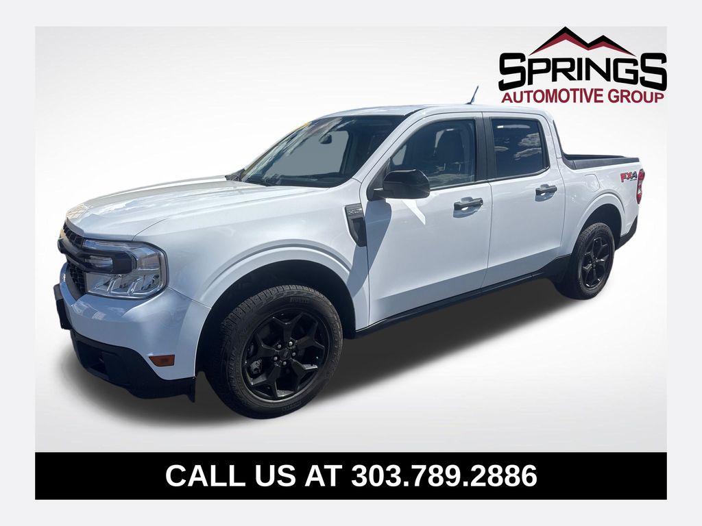 Oxford White 2024 Ford Maverick Pickup Truck All-Wheel Drive 8-Speed Automatic