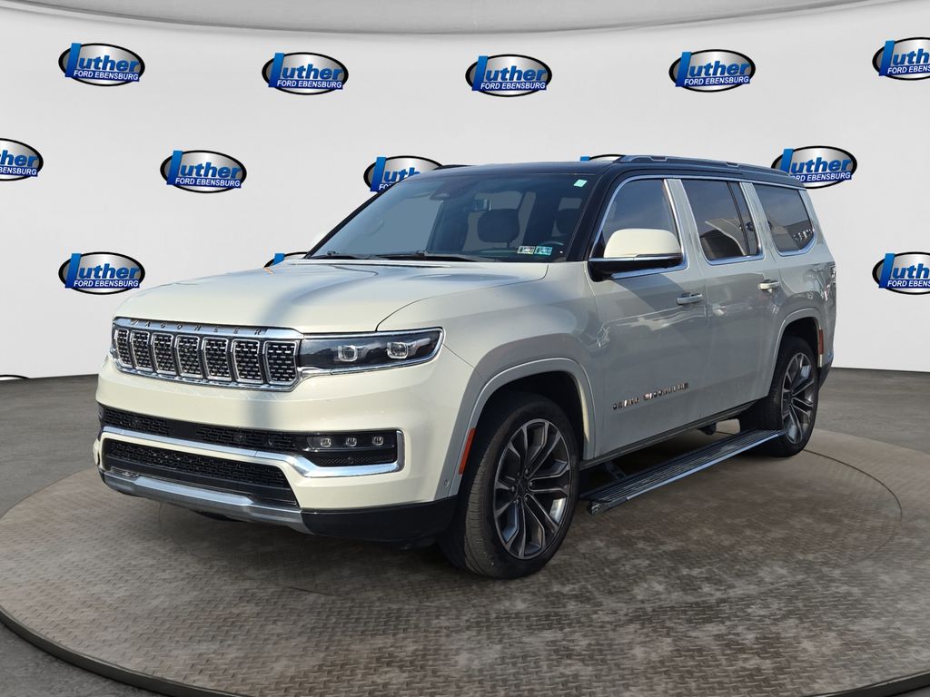 2022 Jeep Grand Wagoneer Series III White at Honda North
