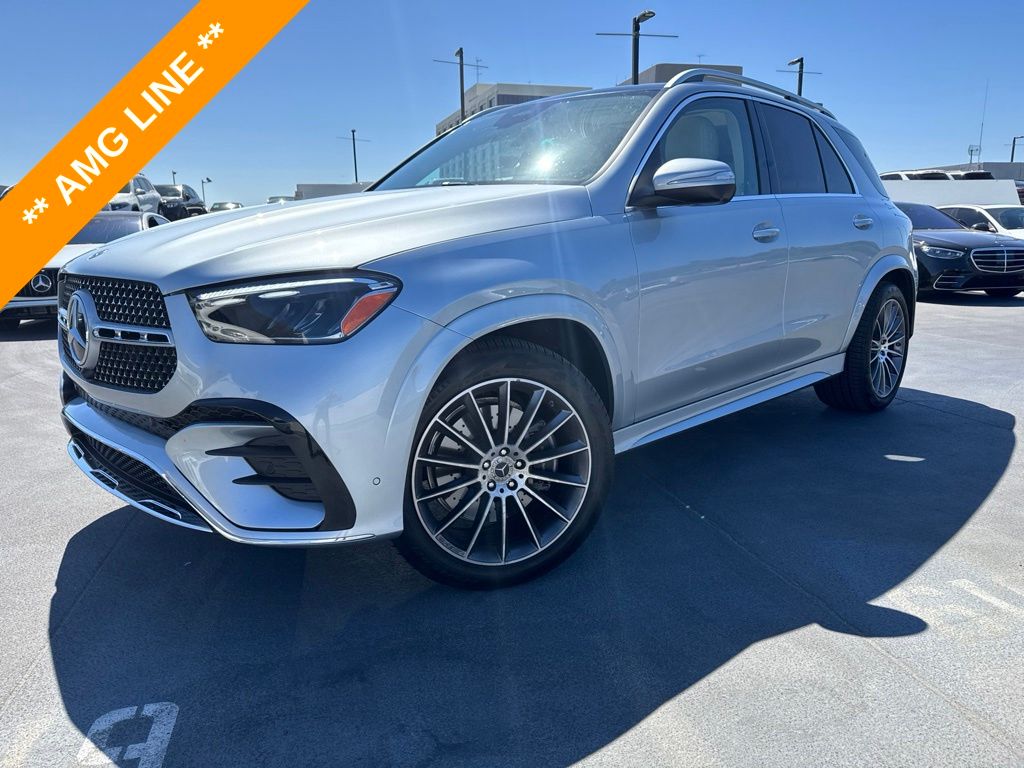 Cirrus Silver Metallic 2026 Mercedes-Benz GLE SUV / Crossover All-Wheel Drive 9-Speed Automatic