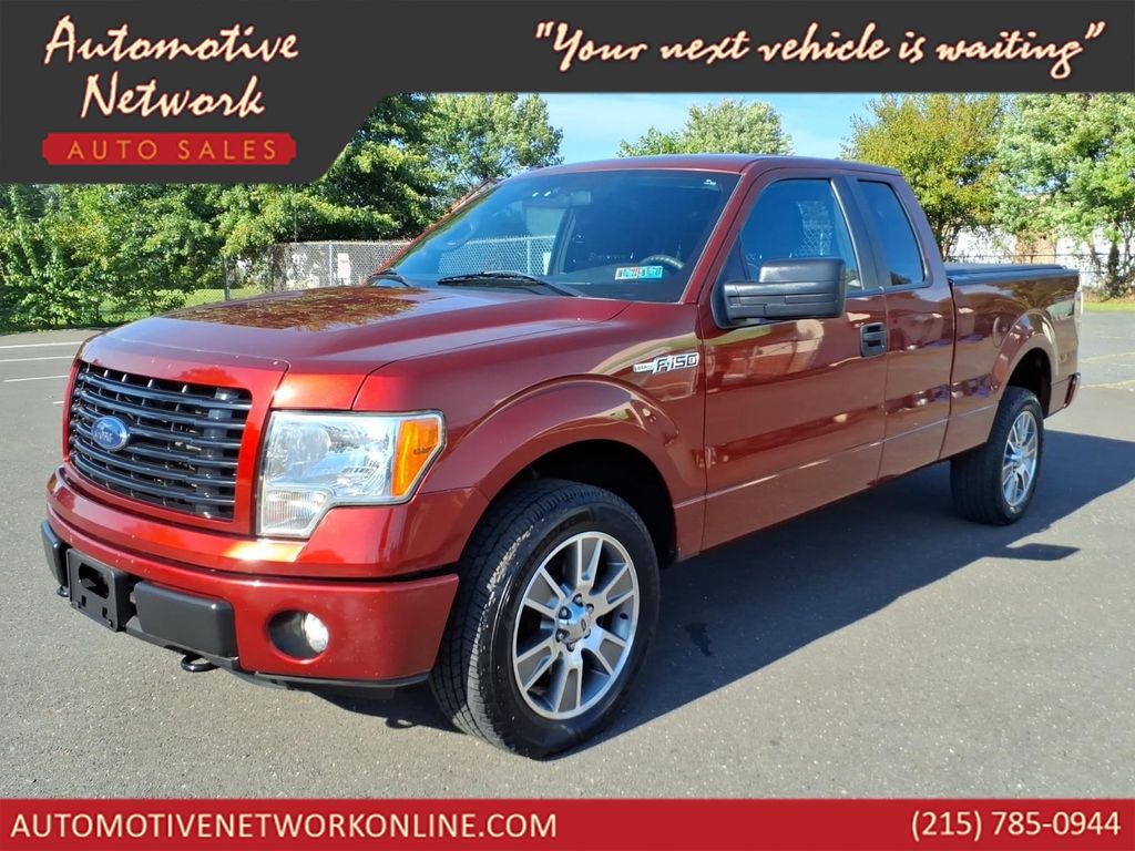 Sunset 2014 Ford F-150 Pickup Truck Four-Wheel Drive 6-Speed Automatic