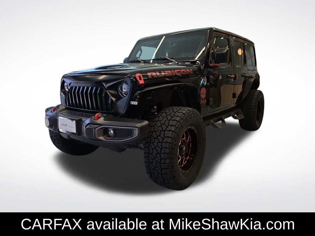 Black Clearcoat 2019 Jeep Wrangler Unlimited Rubicon 4WD SUV / Crossover Four-Wheel Drive 8-Speed Automatic