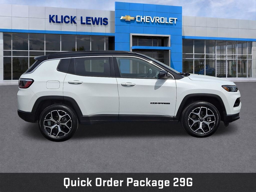 2025 Jeep Compass Limited White at South Hills CDJR