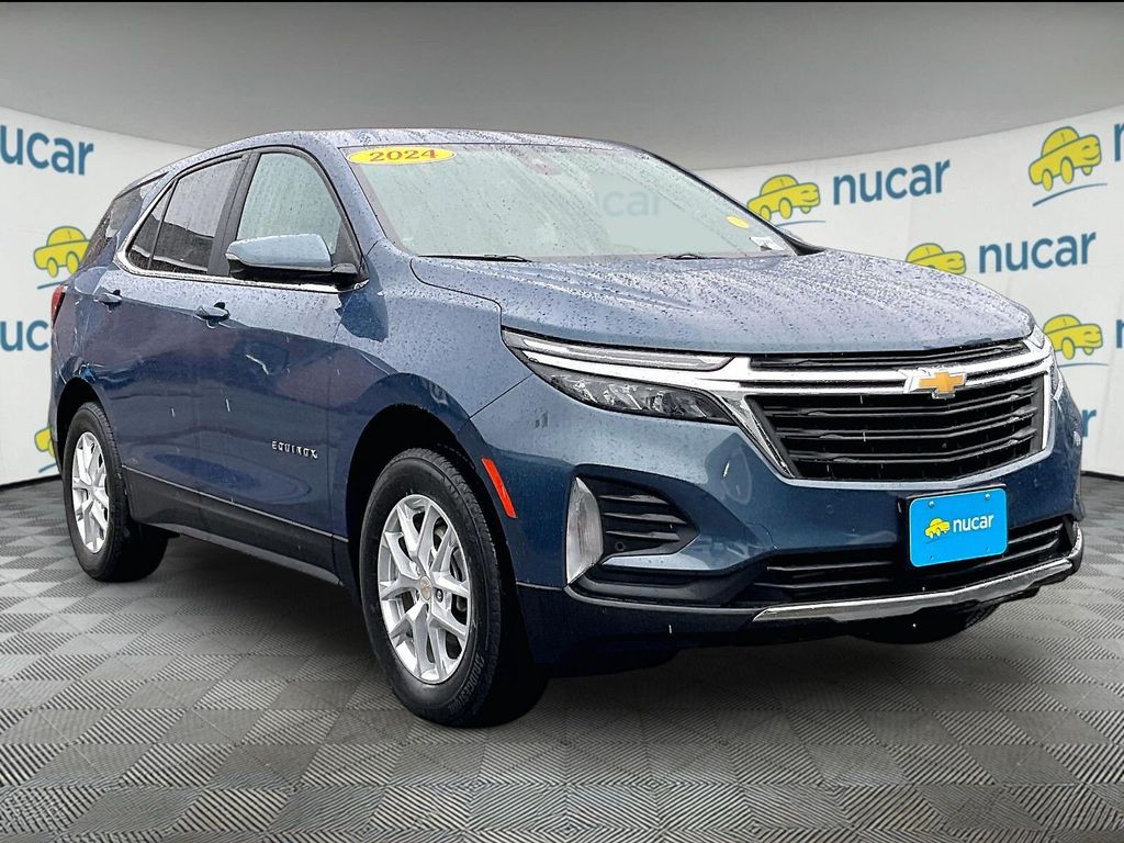 Lakeshore Blue Metallic 2024 Chevrolet Equinox SUV / Crossover Four-Wheel Drive 6-Speed Automatic Overdrive